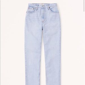 Abercrombie curve love straight jeans